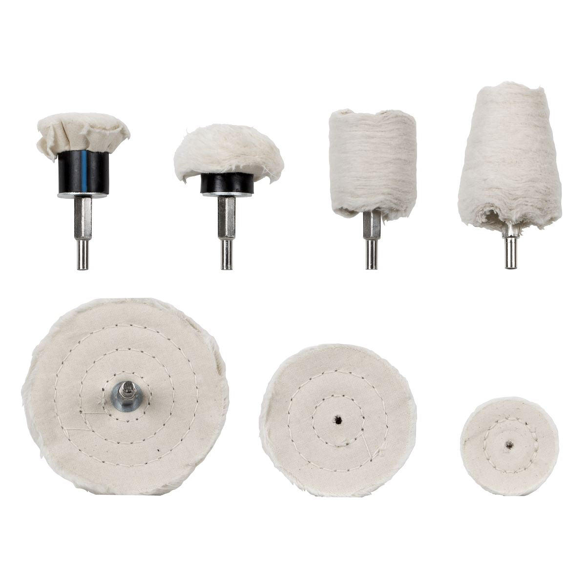 Sealey Polishing Wheel Set 8pc BGPW08