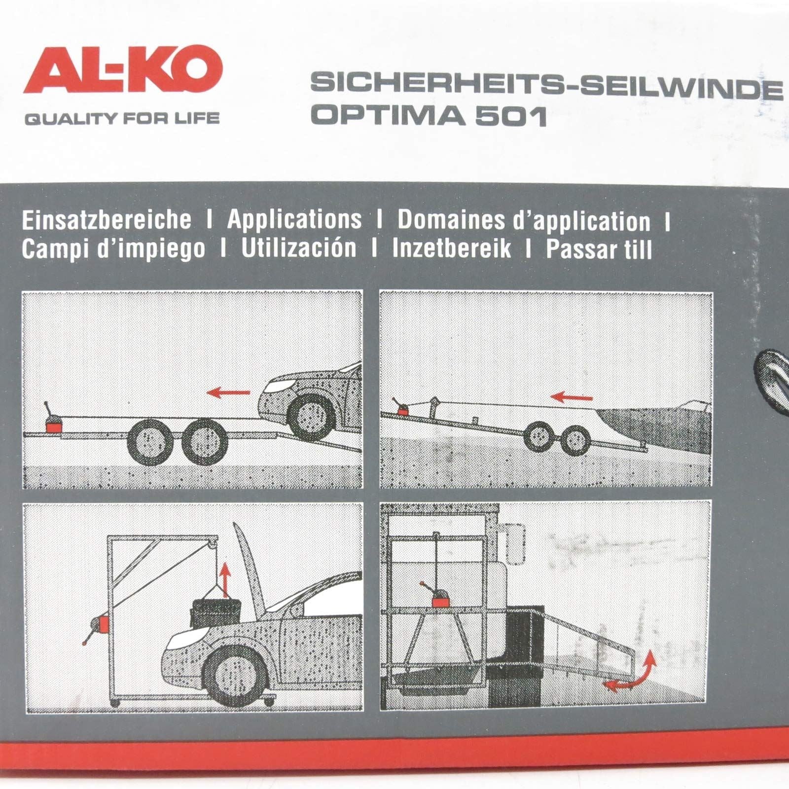 ALKO Winch 501 plus without rope 1730003