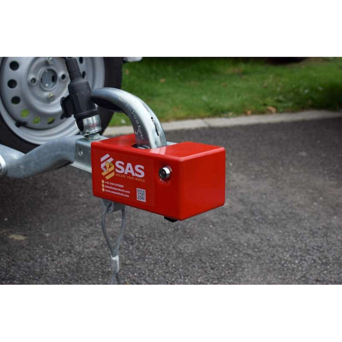 SAS SAS Original HL2 Hitchlock for Unbraked Trailers Lock Keyed Alike