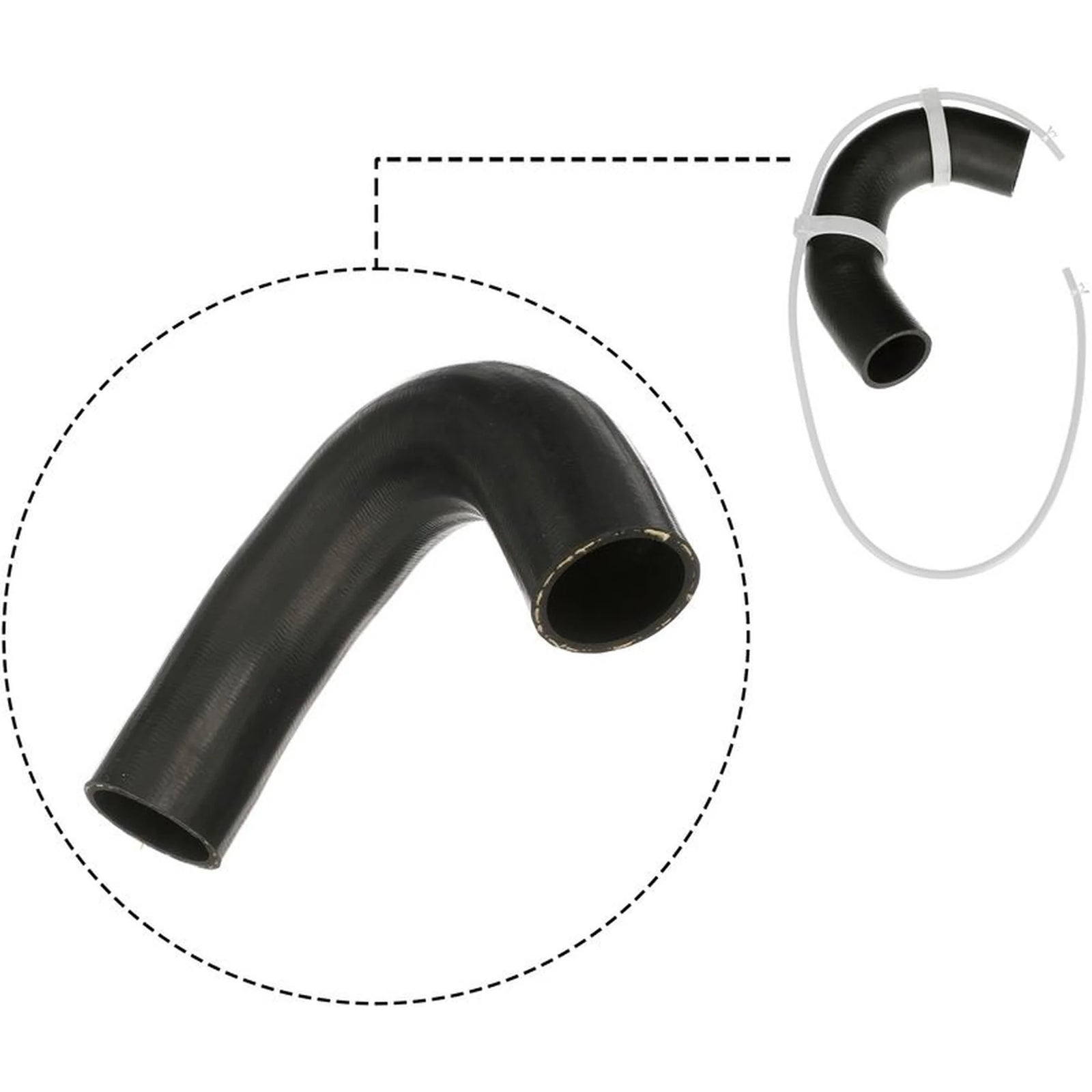 Gates Intercooler Turbo Charge Air Hose 09-1546