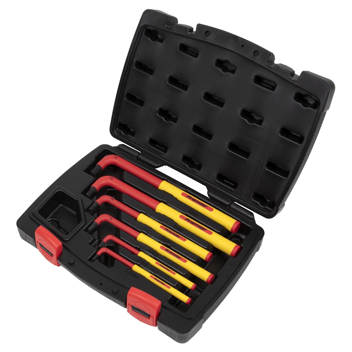 Sealey Hex Key Set 6pc Extra-Long VDE AK7177