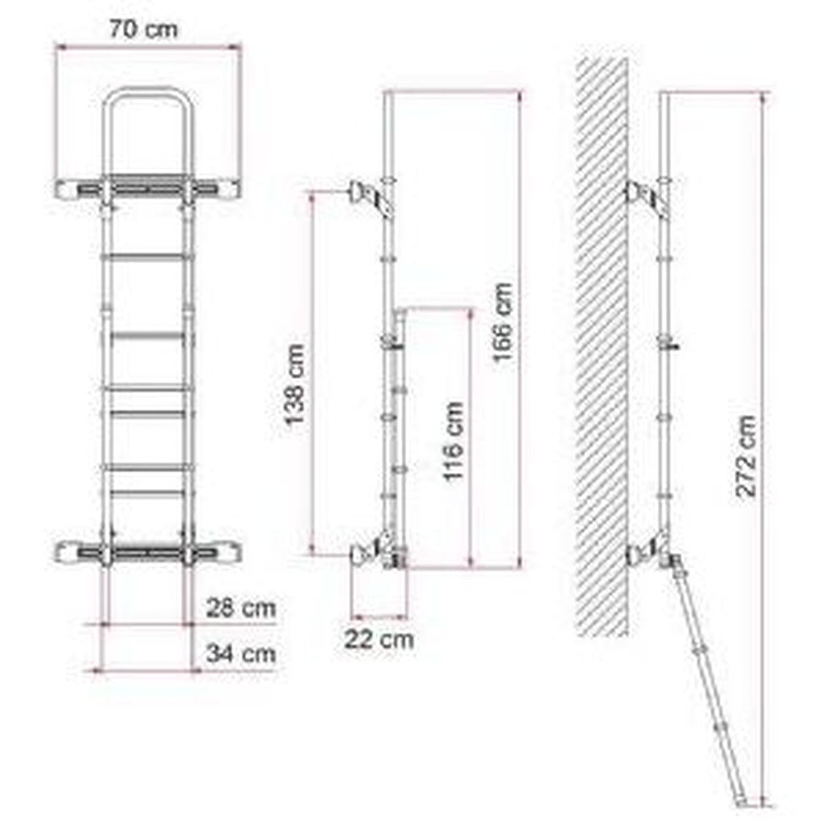 Fiamma Kit Bars Deluxe Sprinter >06/Crafter >06 <16 08772-03-