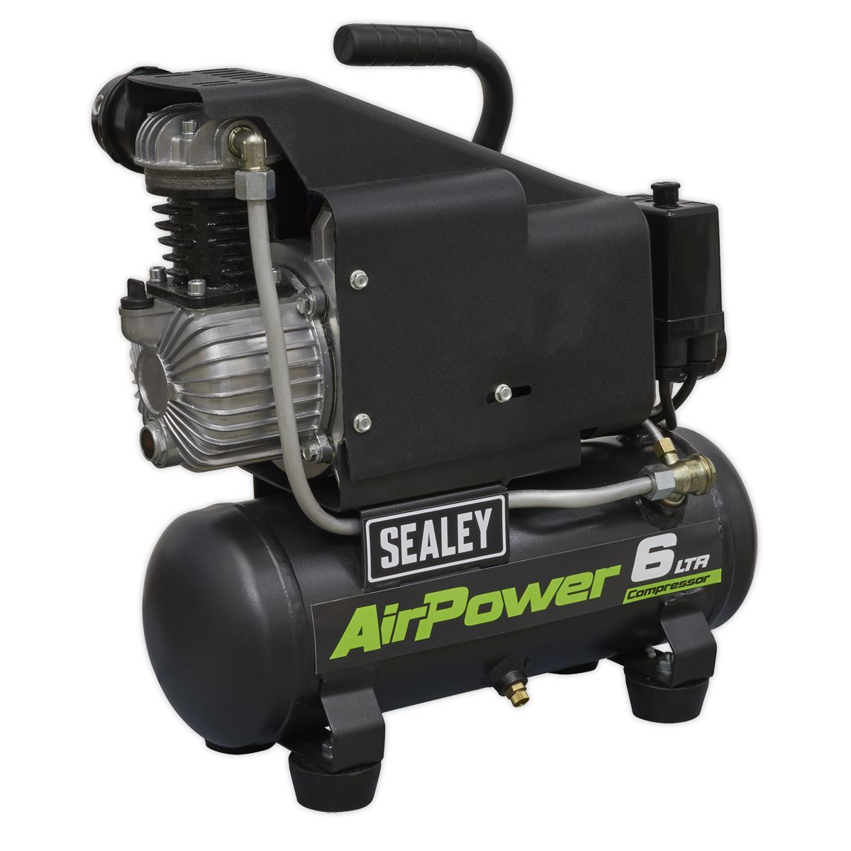 Sealey Compressor 6ltr Direct Drive 1hp SAC0610E