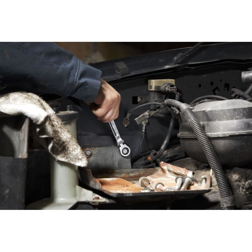 Milwaukee Maxbite Flex Head Ratch. Spanner 4932480186
