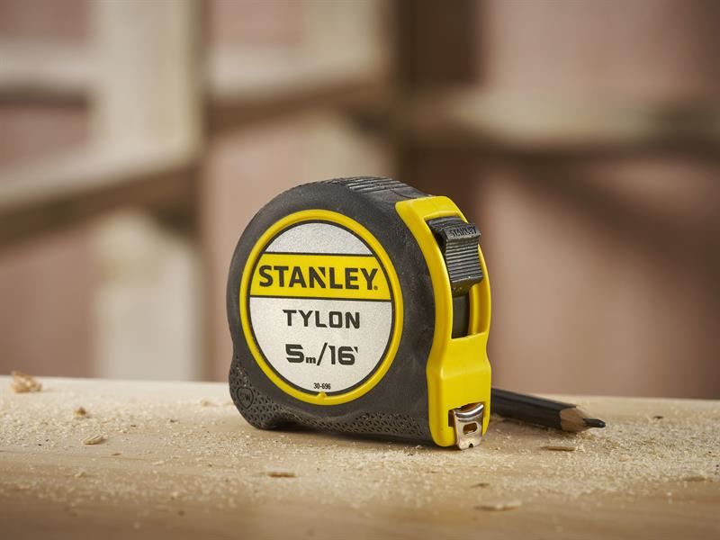 STANLEY Hand Tools Tylon Pocket Tape 5m/16ft (Width 19mm) Loose