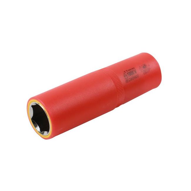Laser Deep Insulated Socket 1/2"D 17mm 7955