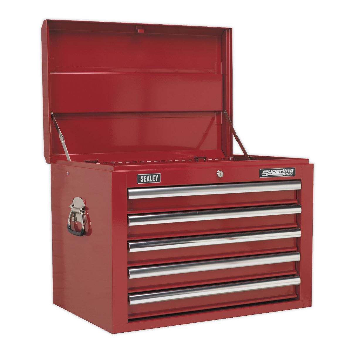 Superline PRO Tool Chest Combination 14 Drawer with 446pc Tool Kit - Red