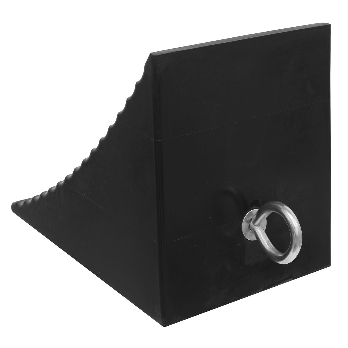 Sealey Heavy-Duty Rubber Wheel Chock - Single CWC01