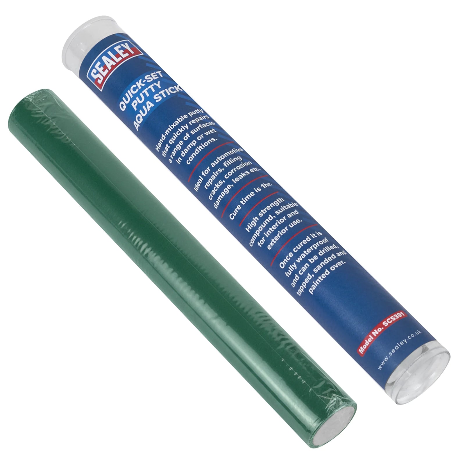 Sealey Quick-Set Putty Aqua Stick 114g SCS391