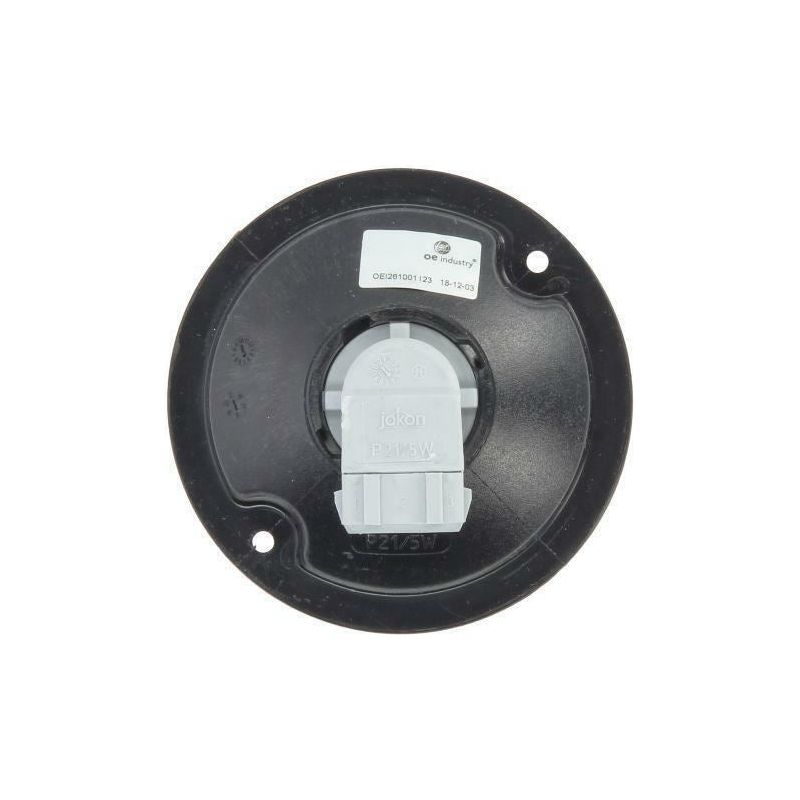 JOKON Rear Red Round Light Cluster - Stop and Tail Lamp for Caravan & Motorhome - 94.4mm Diameter