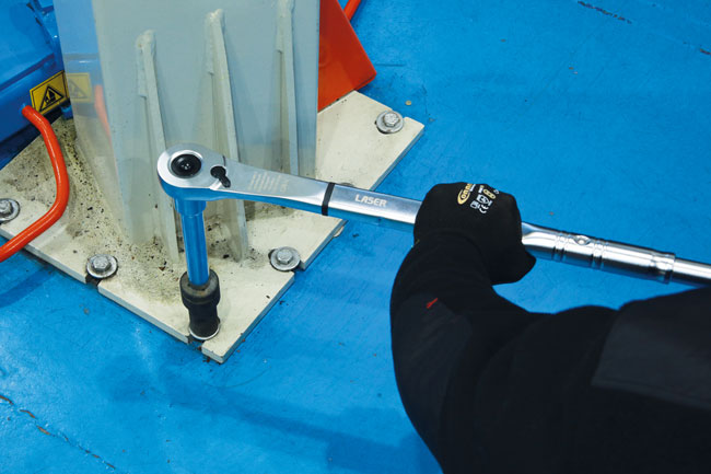 Laser Ratchet Handle 120 Teeth 3/4"D - Extra Long Leverage