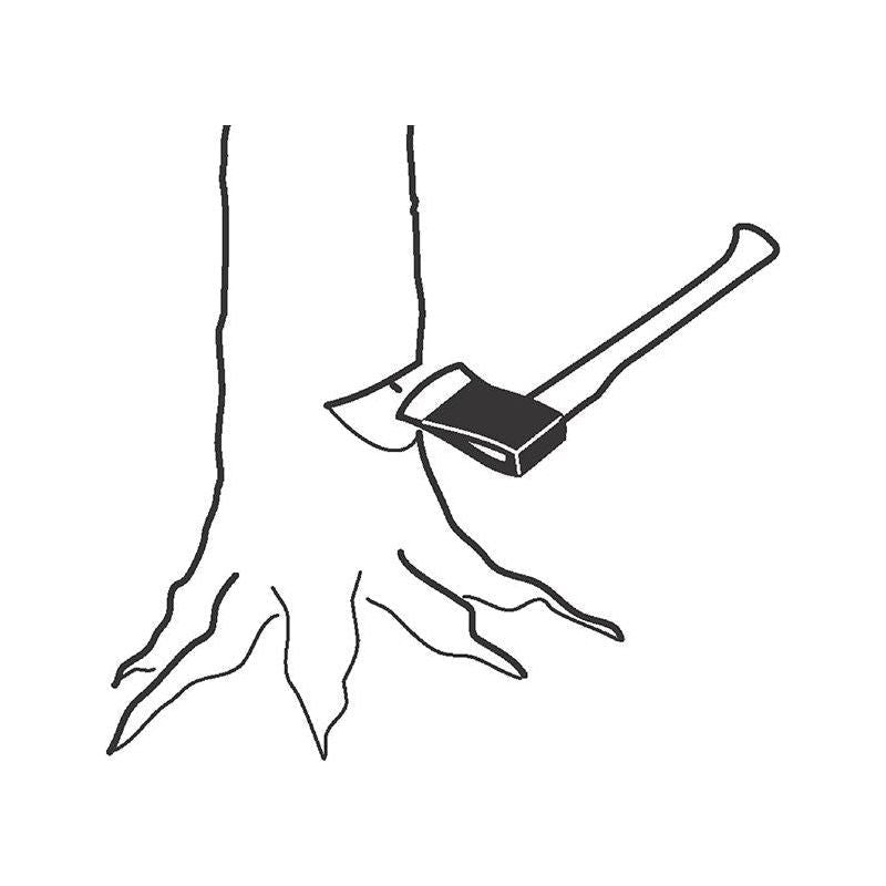 Bahco Felling Axe Fibreglass Handle FFSS 1.5-900FG 2.4kg