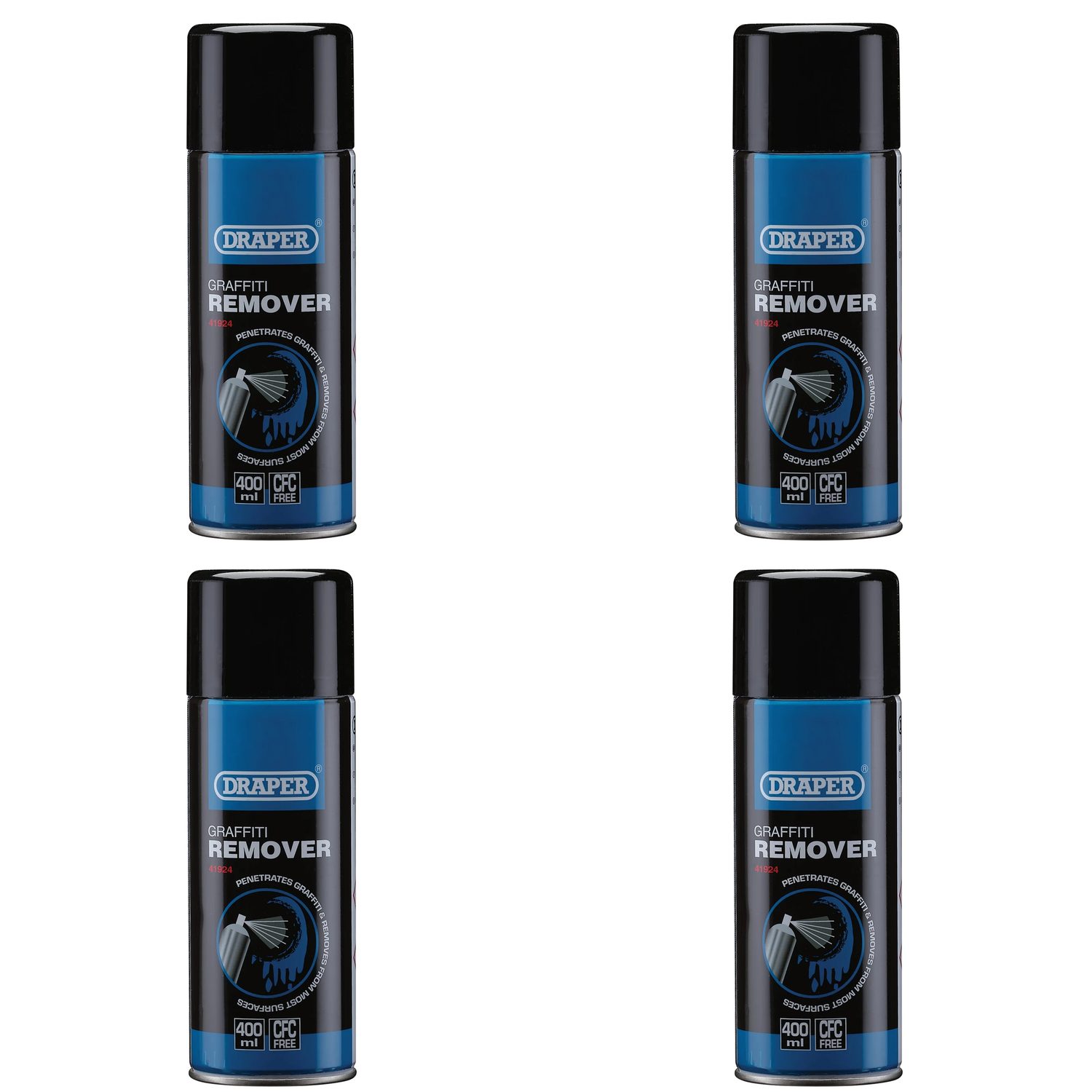 Draper Penetrating Graffiti Remover, 400ml - HGA-GR