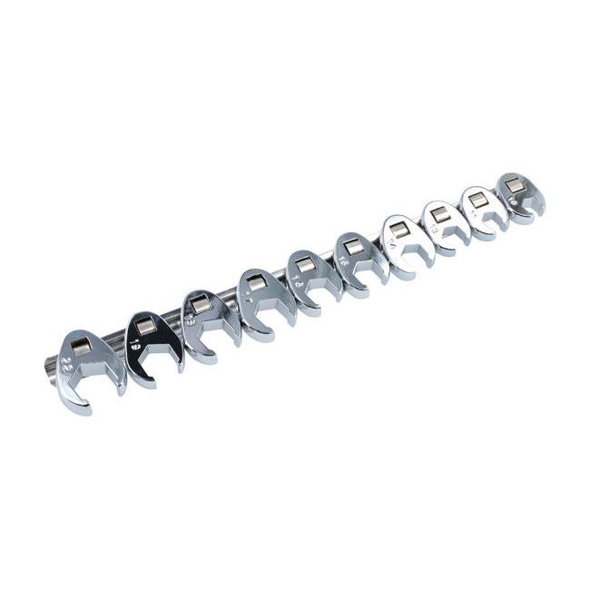 Laser Crows Foot Wrench Set 3/8"D 10pc 3282
