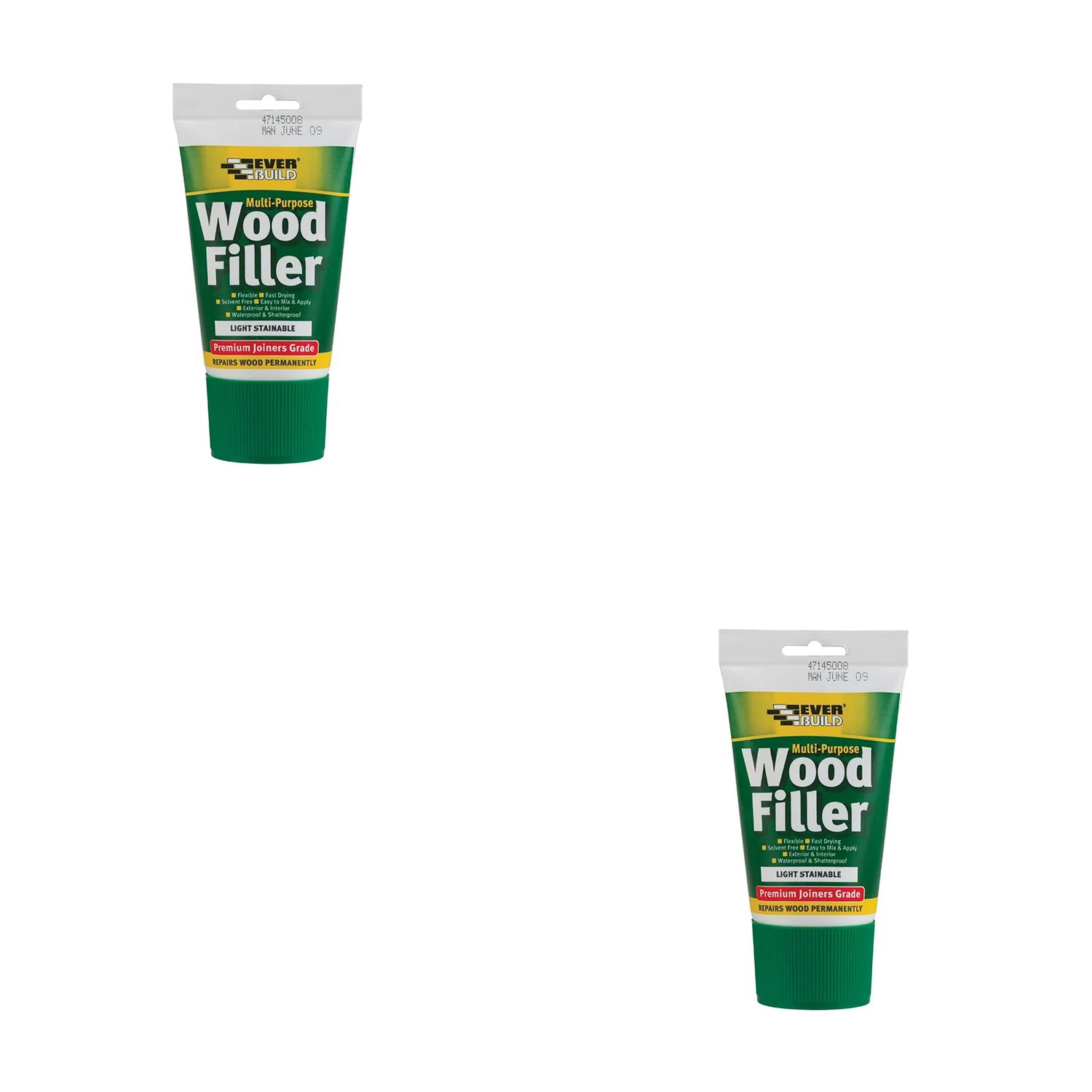 Everbuild Sika Multipurpose Premium Joiners Grade Wood Filler Light