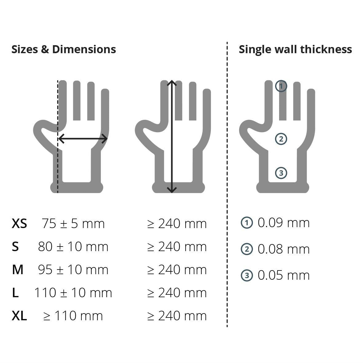 Latex Powder Free Gloves