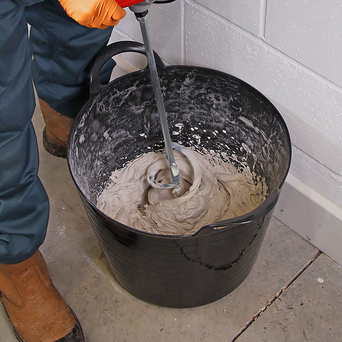 Sealey Heavy-Duty Flexi Tub 40L Black SFT40B