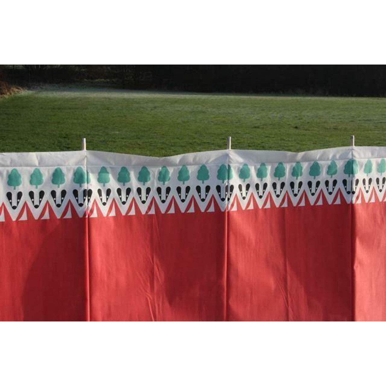 Olpro Witley 5 Pole Windbreak (Wooden poles) 140cm High