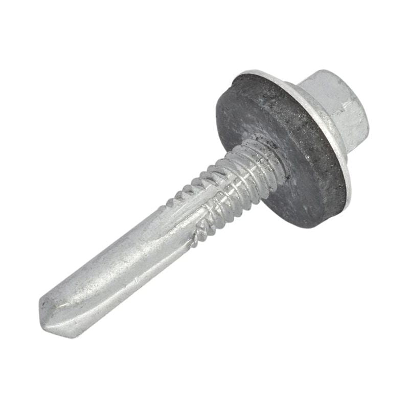 Forgefix TechFast Hex Roofing Screw Self-Drill Heavy Section 5.5 x 32mm Pack 100