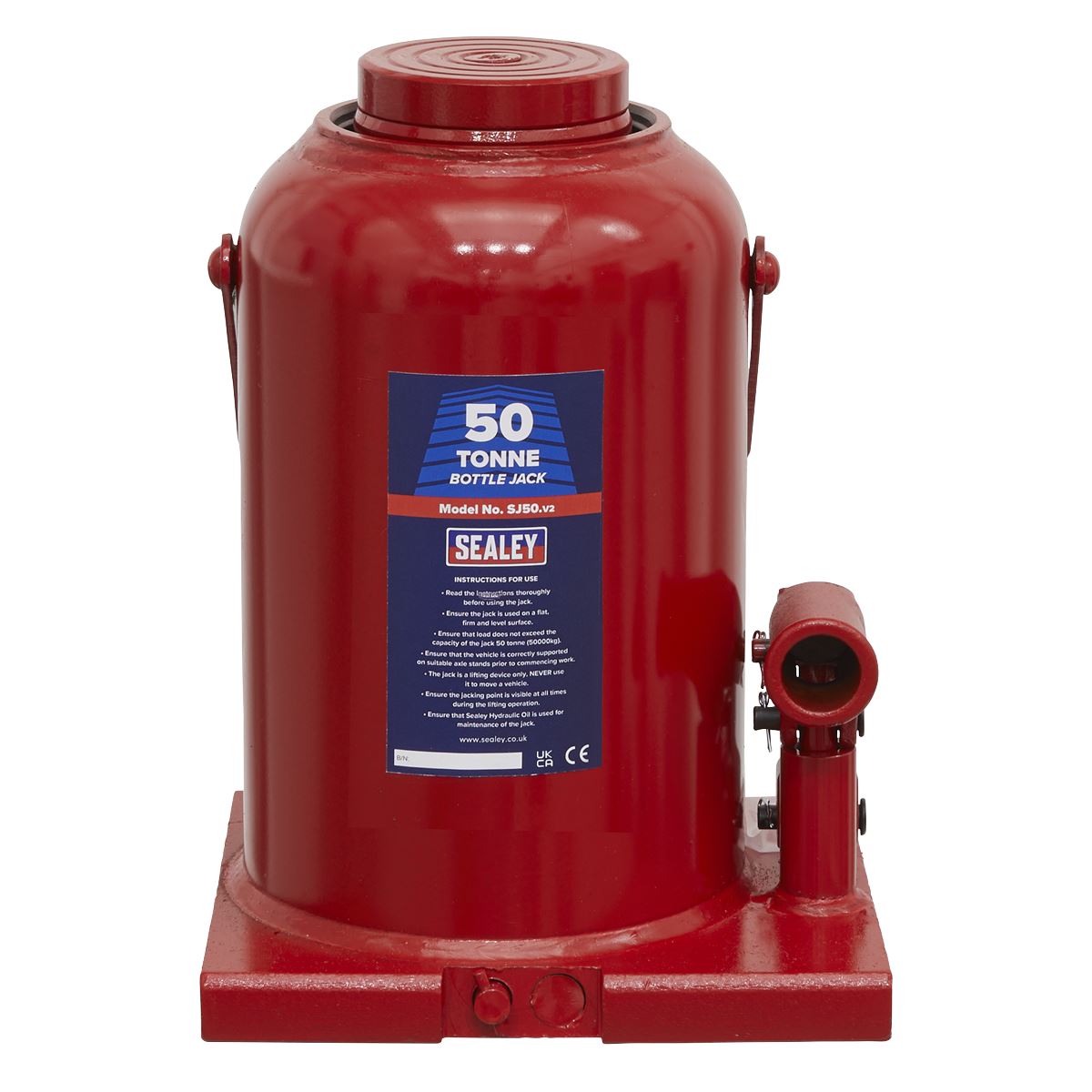 Sealey Bottle Jack 50tonne SJ50