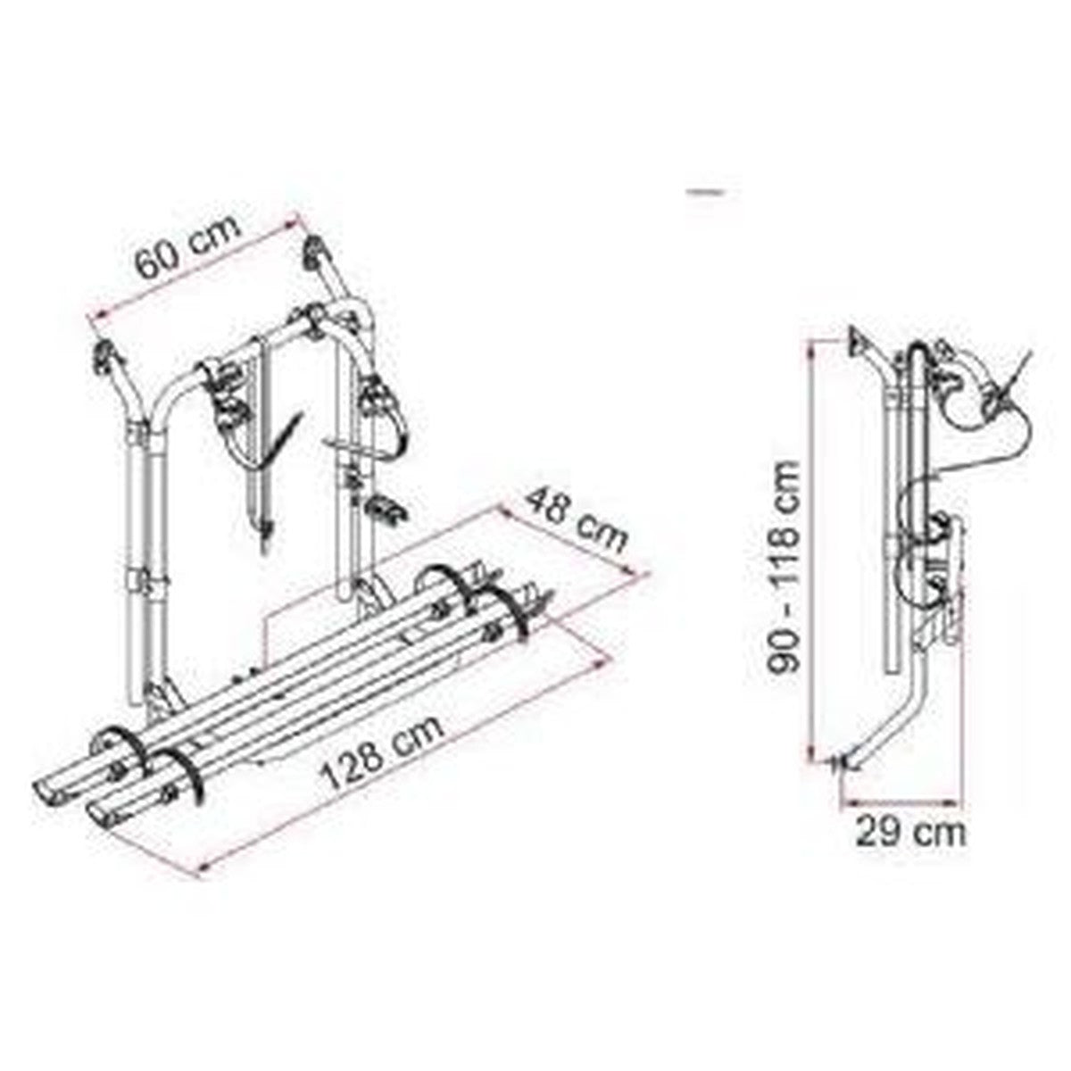 Fiamma Carry-Bike 200 D 02096-16-
