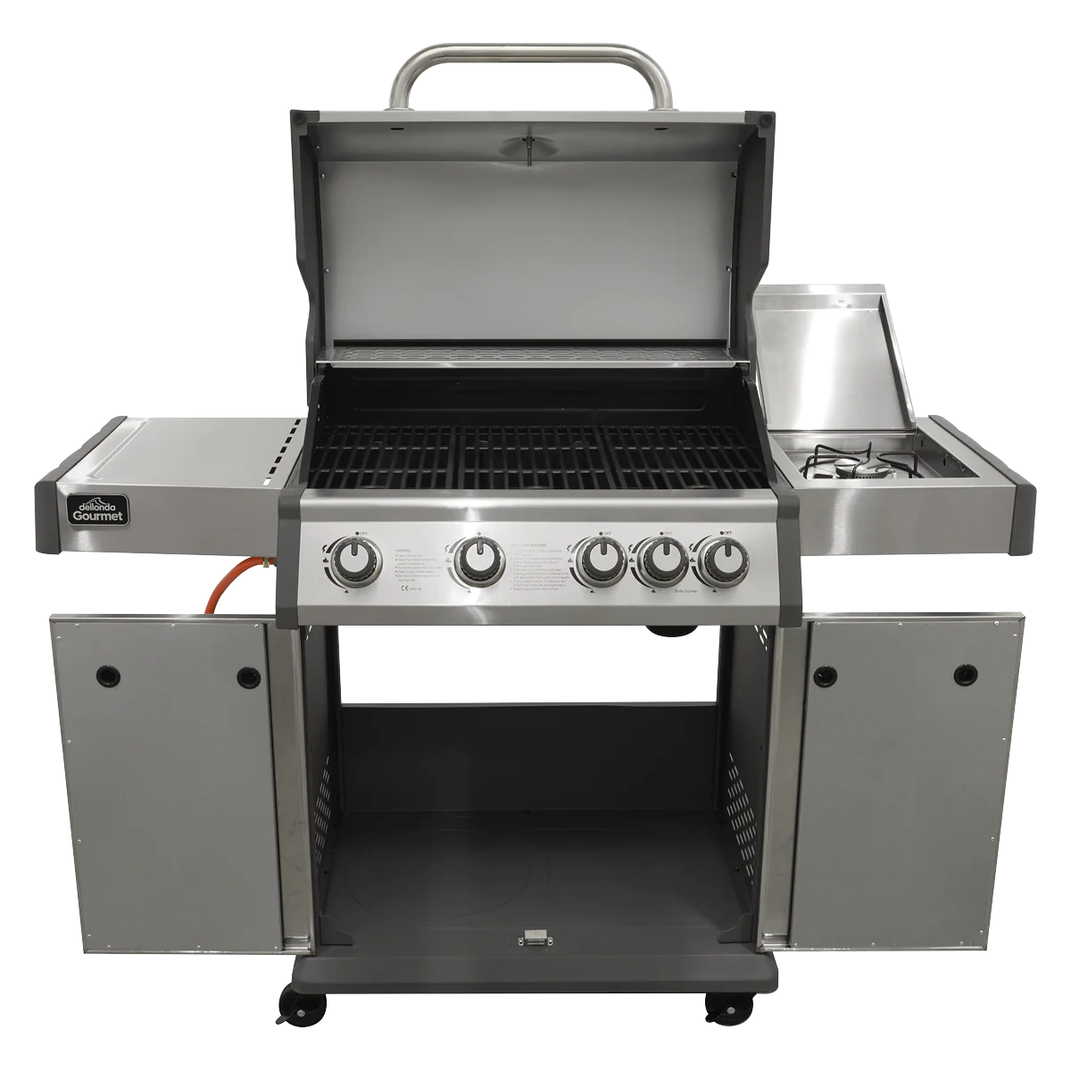 Dellonda 4+1 Burner Deluxe Gas BBQ