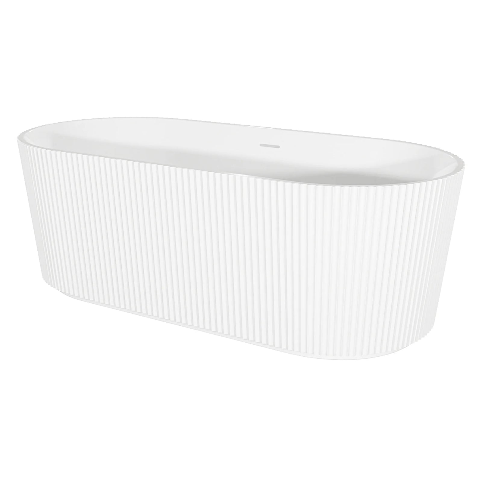 Baridi Double-Ended Bath DH420 168cm Gloss White