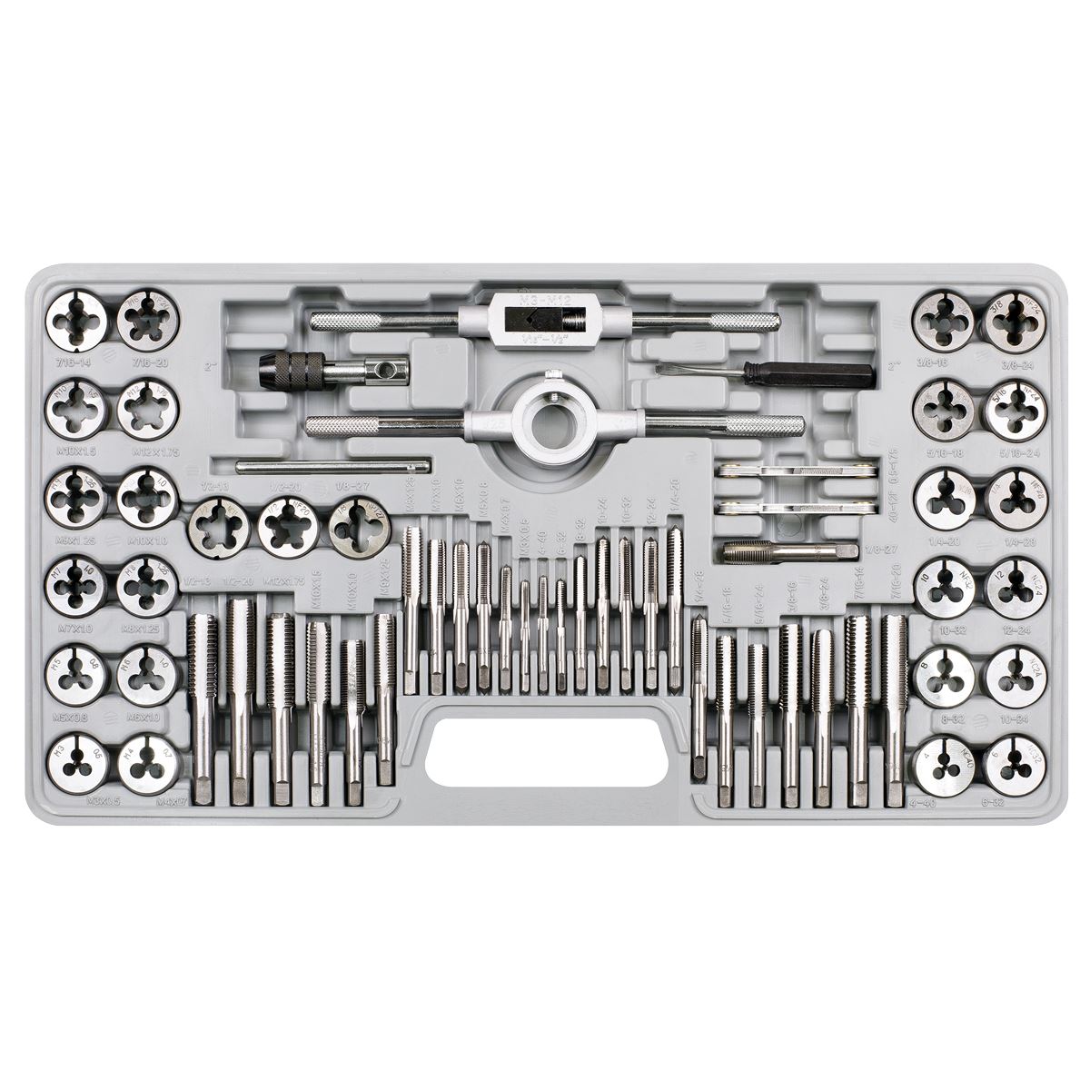 Sealey Metric/Imperial Tap & Die Set 60pc AK3060