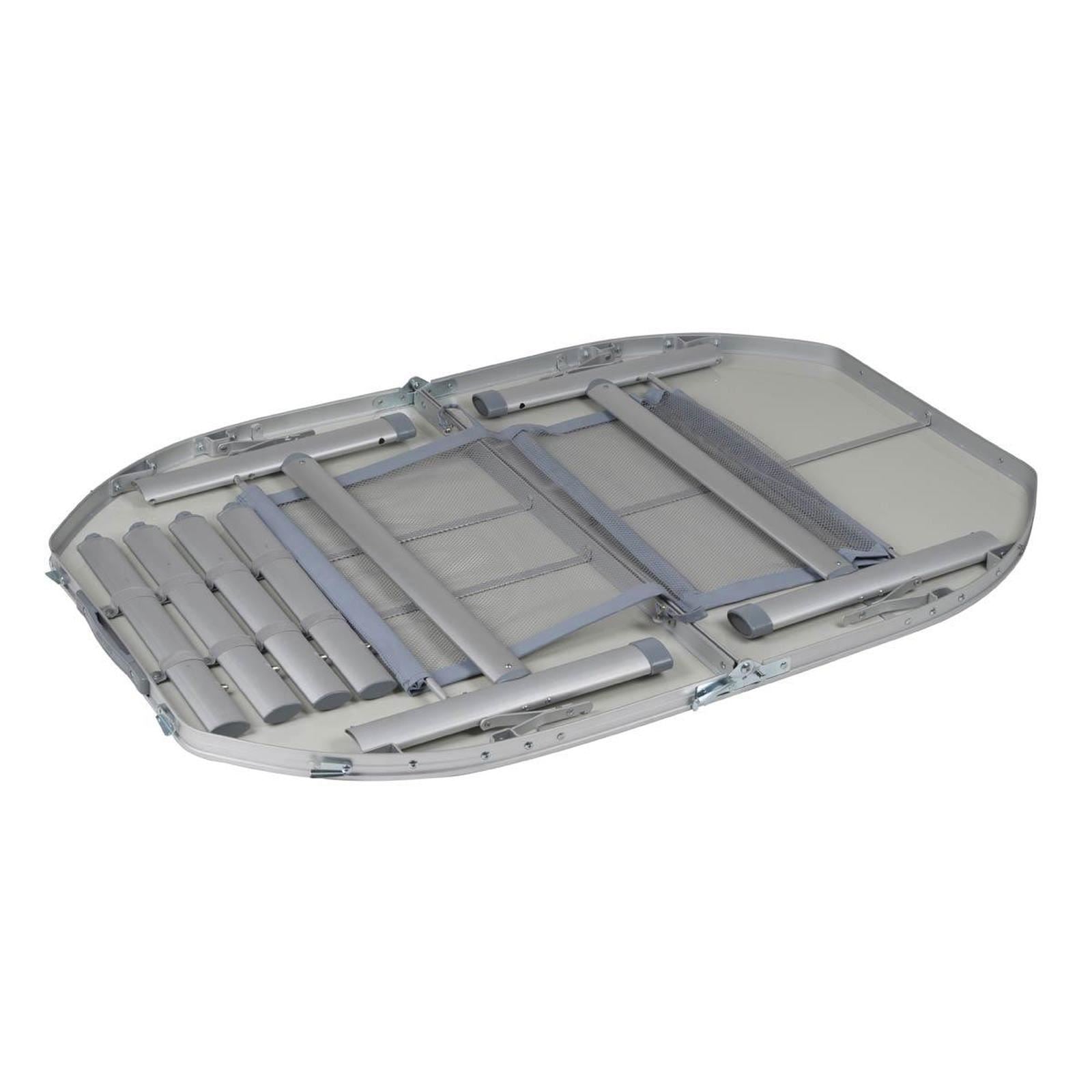 Bo-Camp Table Premium Oval Case Model 120 x 80cm