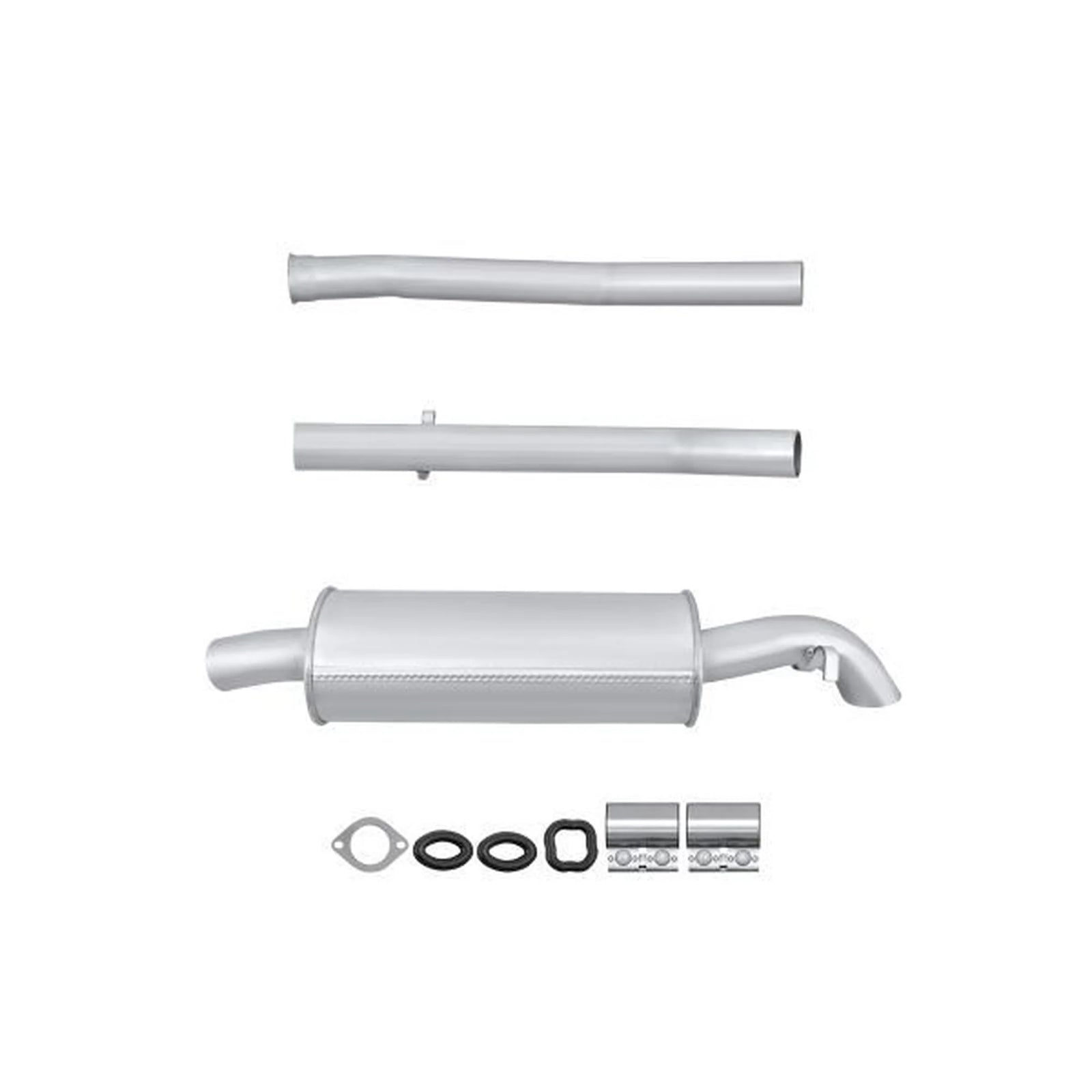 Hella End Silencer Rear 8LD 366 027-011