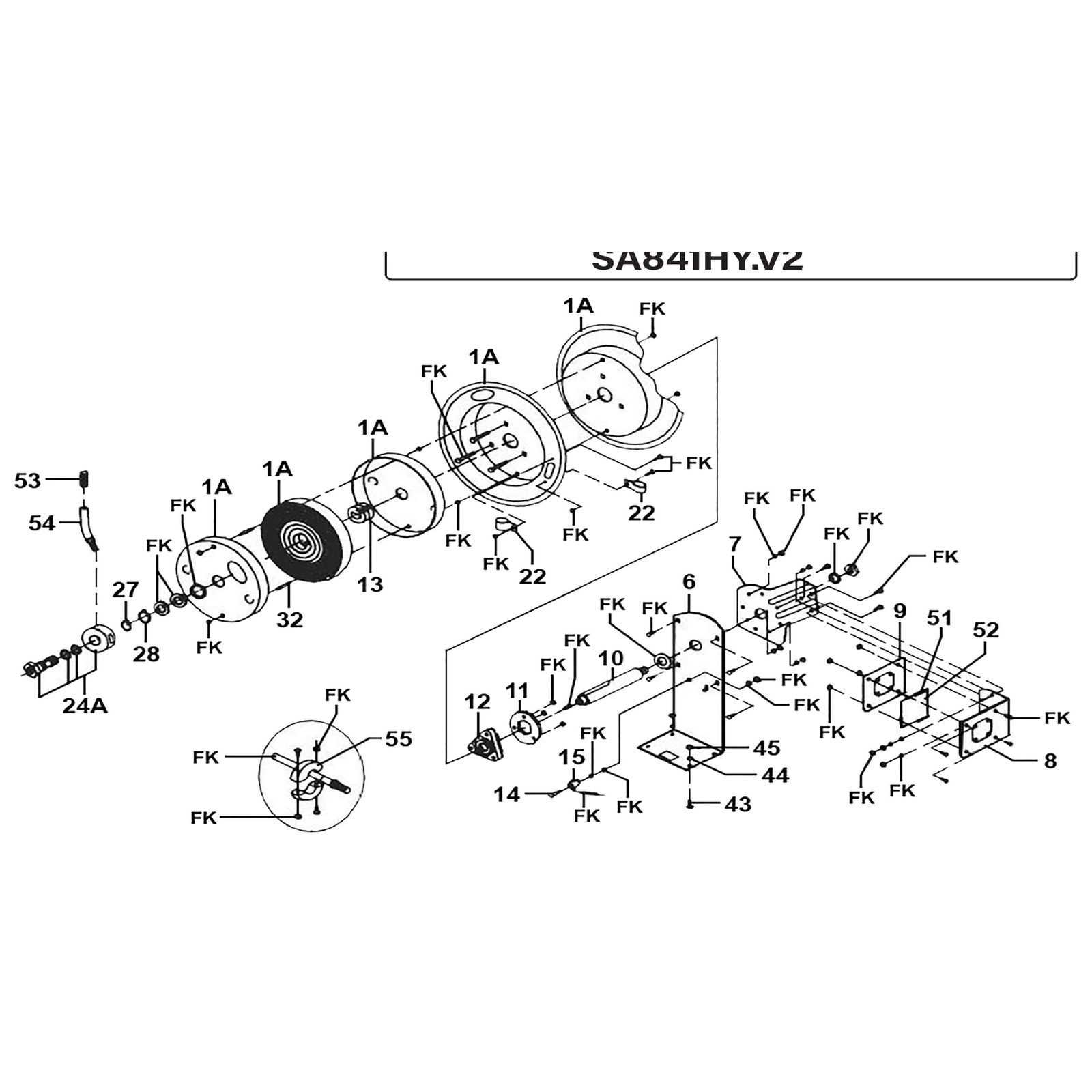 Sealey Ring SA841.V2-11