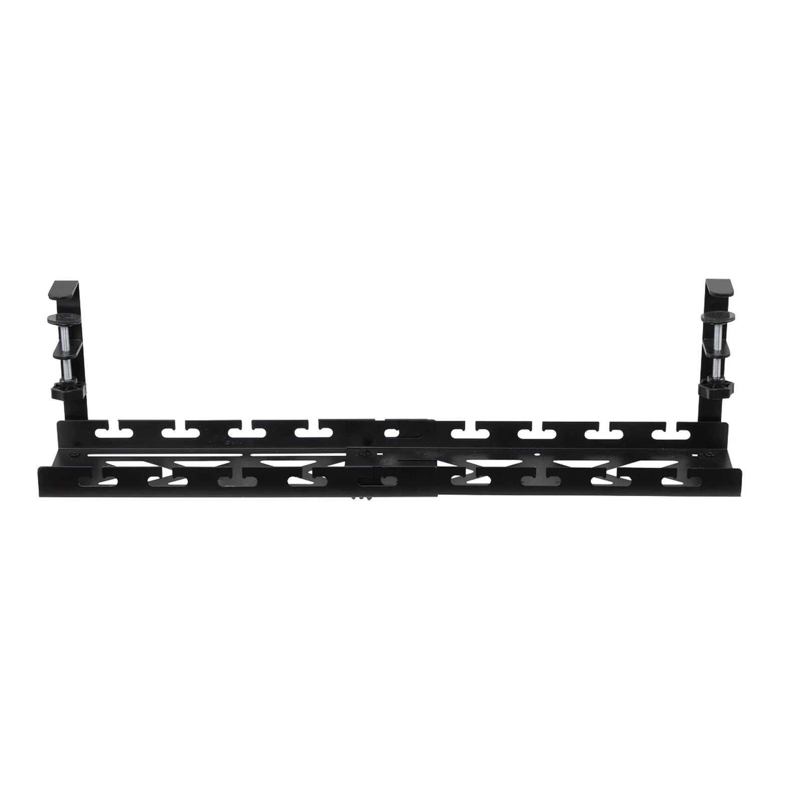 Dellonda Cable Management Tray Extendable 435/730mm - Black