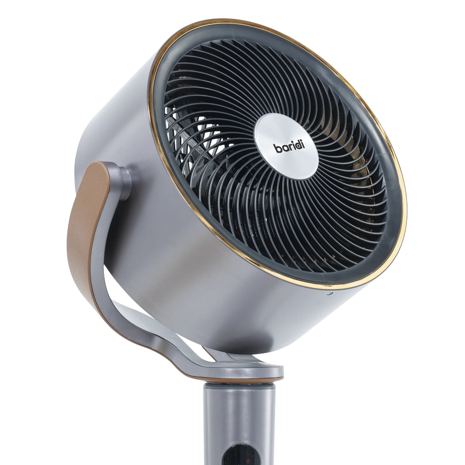 Baridi Pedestal Fan DH264 12" with Remote & Timer - Grey