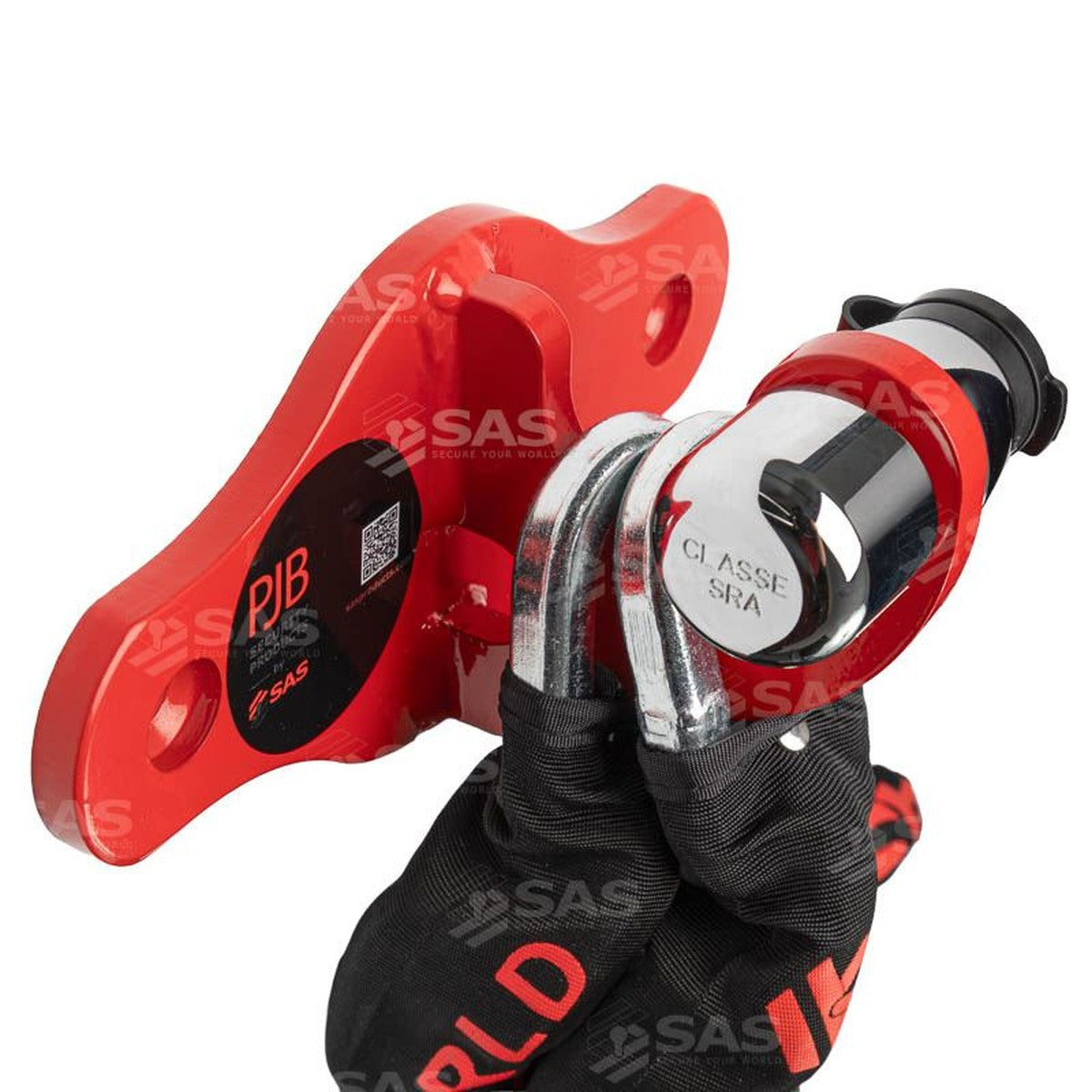 SAS PJB Untouchable Hook Wall Anchor With Lock And Chain