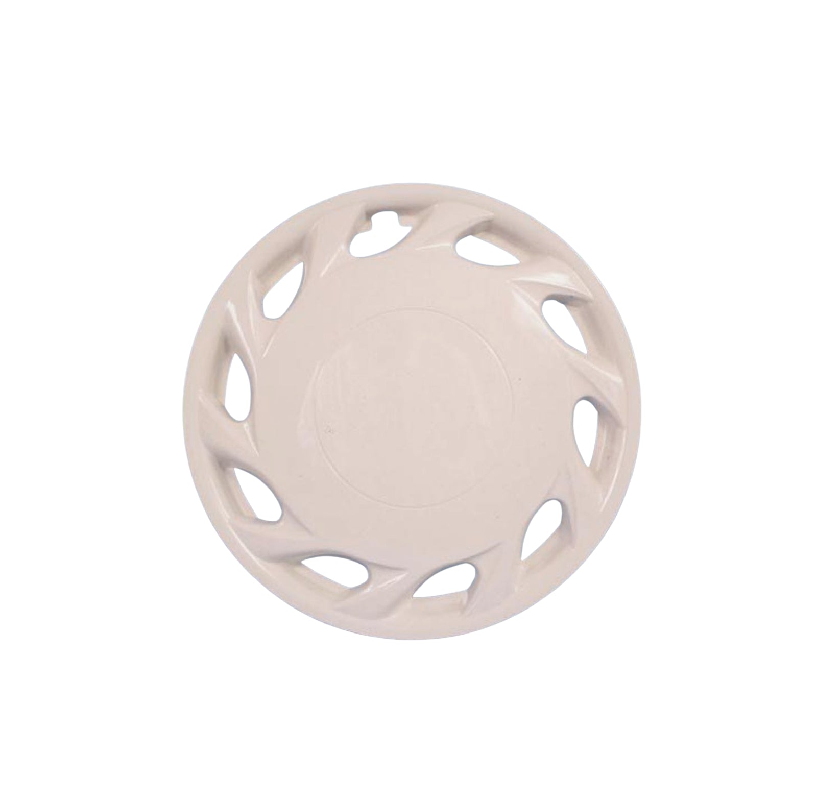 Milenco GLACE Magnolia 13" Wheel Trims (Pair) – 13-inch Caravan Wheel Covers with Steel Fixing Rim