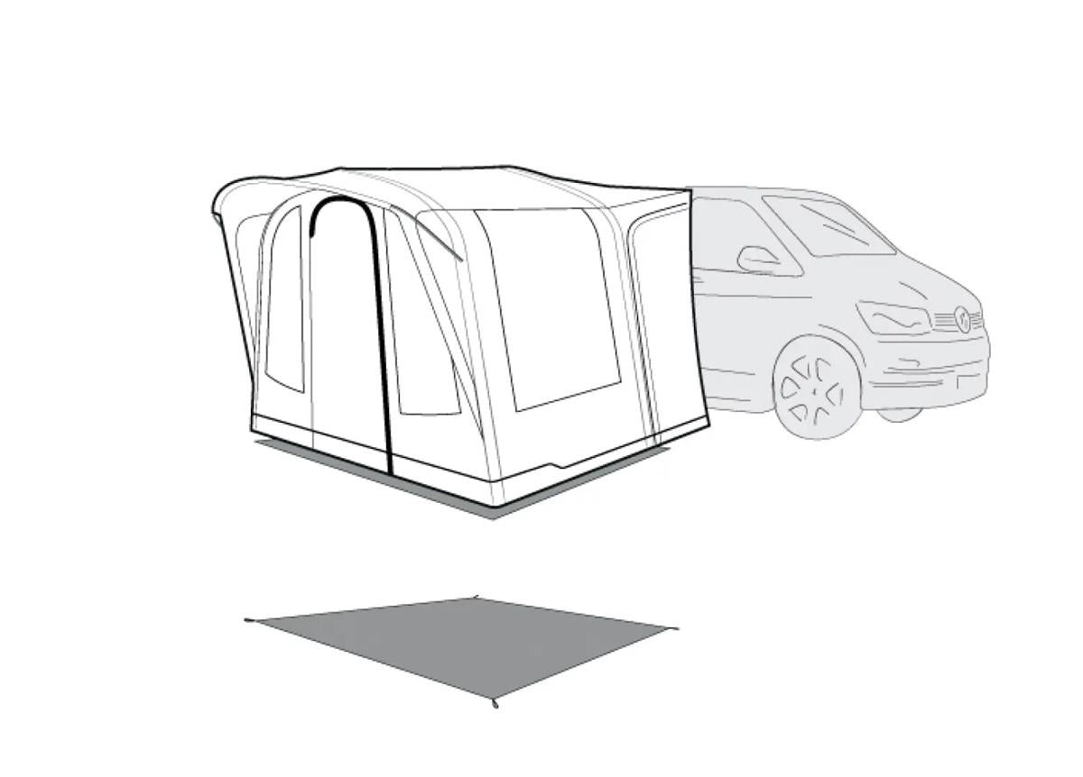Outwell Talladega Air Footprint Groundsheet
