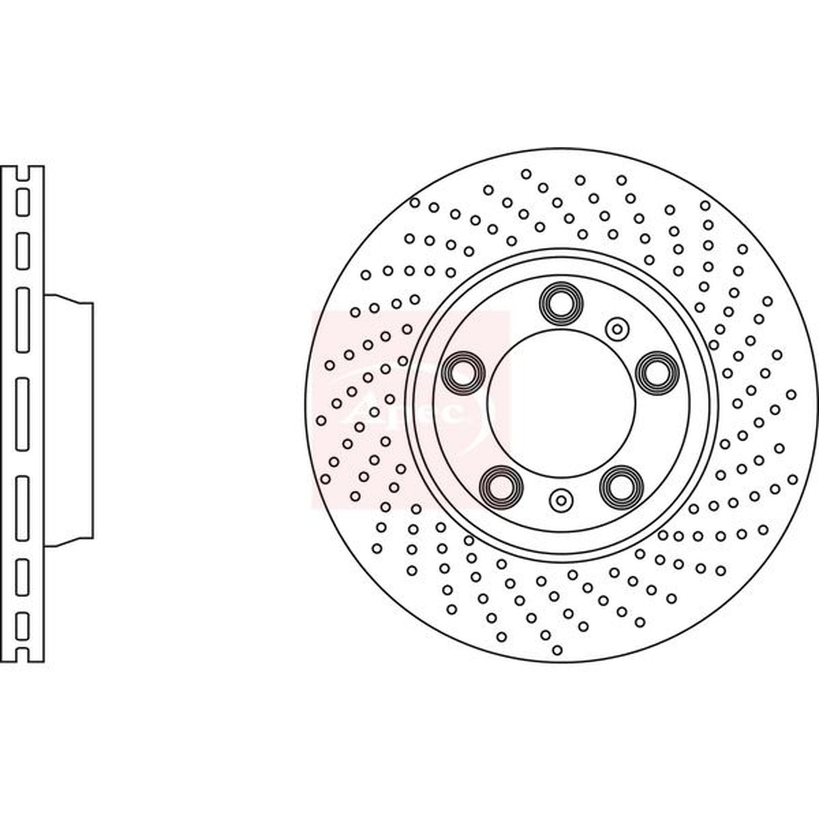 Apec Front / & Rear / Brake Discs & Pads fits Porsche 911 2000-2005 3.6