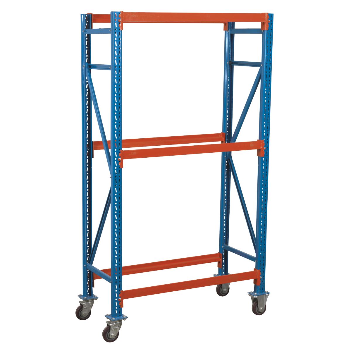 Sealey Two-Level Mobile Tyre Rack 200kg Capacity Per Level STR007