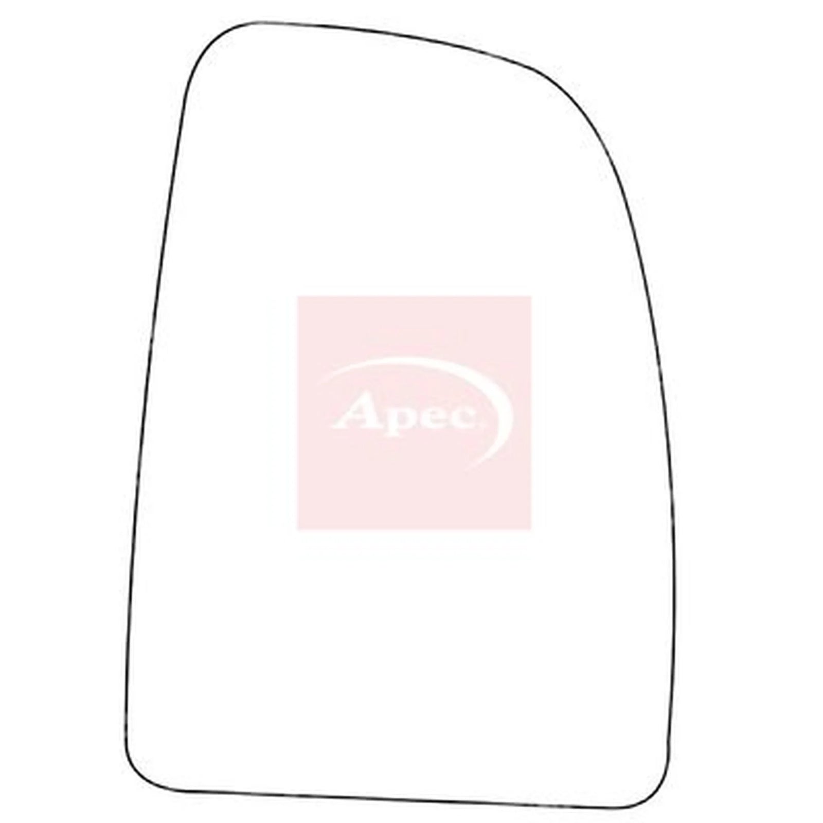 Apec Exterior Wing Mirror Glass Right AMS2072