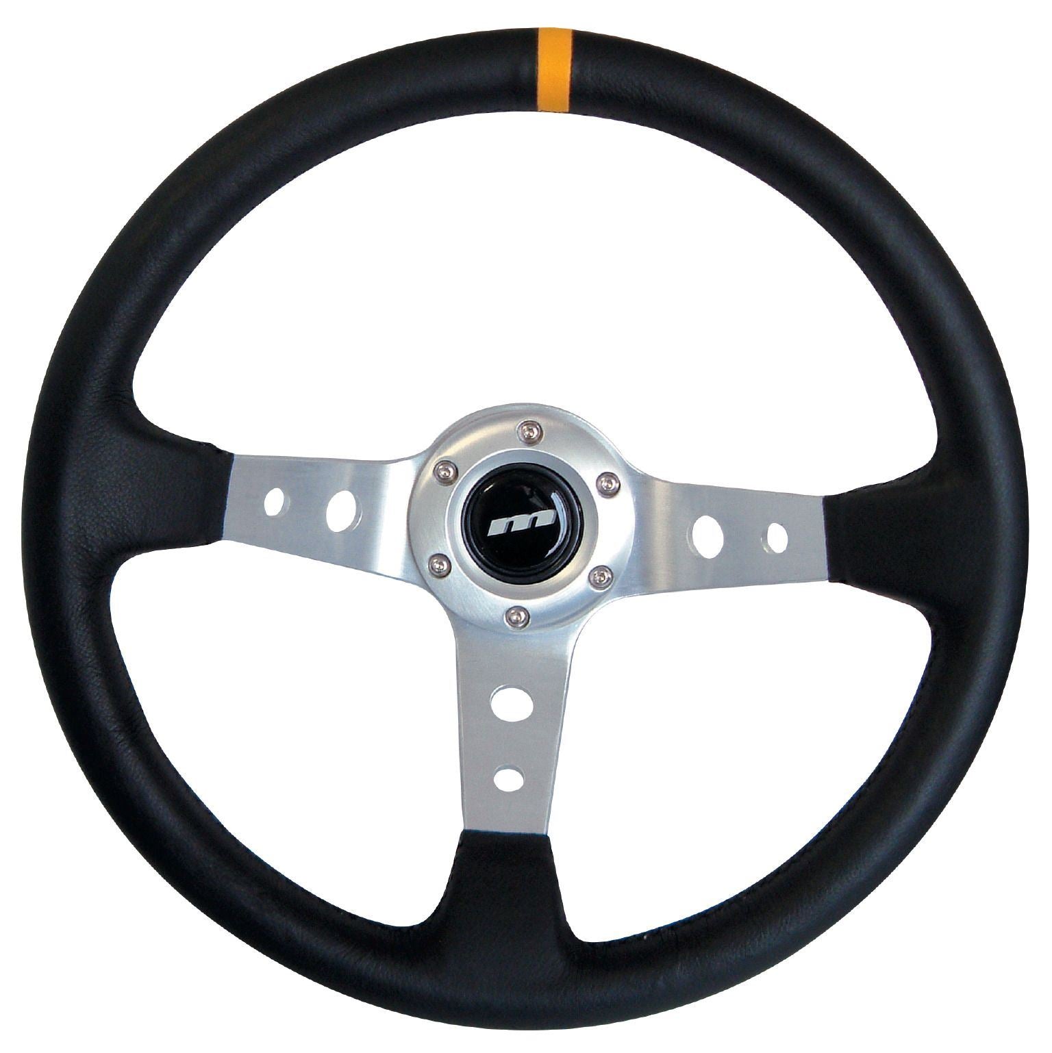 340mm Black Alcantara Moulded Steering Wheel + Boss fits Mercedes 190 200 230