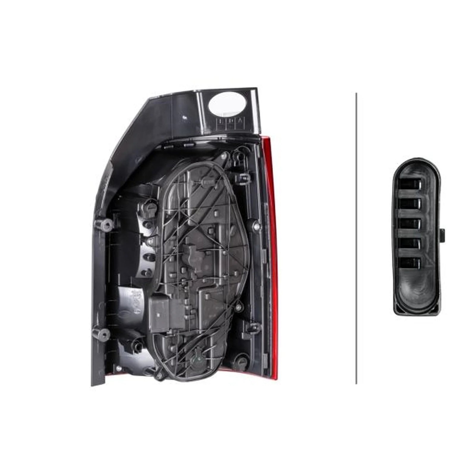 Hella Tail Light / Lamp W5W Left 2SD 012 336-051