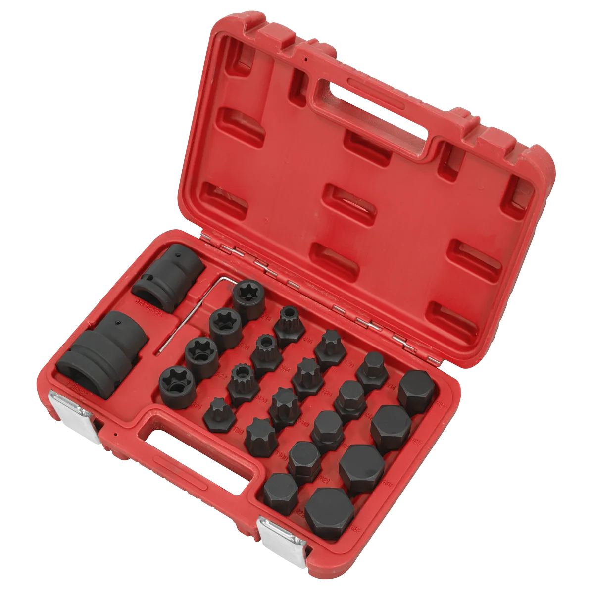 Sealey Impact Socket & Bit Set 23 Piece 3/4"Sq & 1"Sq Drive