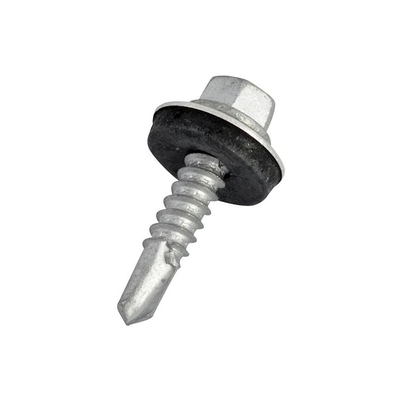 Forgefix TechFast Hex Head Roofing Screw Self-Drill Light Section 5.5 x 25mm Pack 100