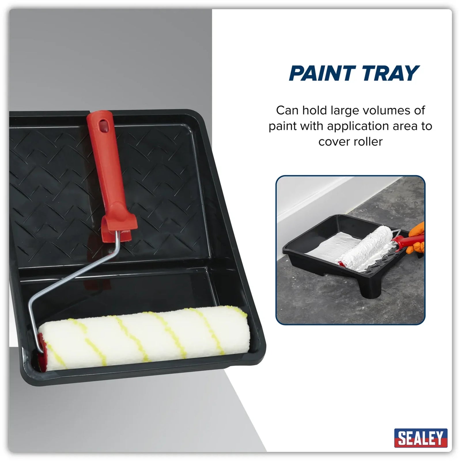 Sealey 9" Paint Roller with Tray - Model PR9