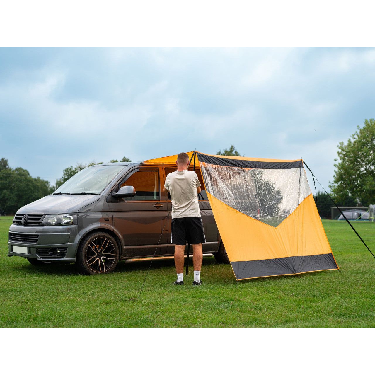 Olpro Rectangle Canopy with window (Orange)