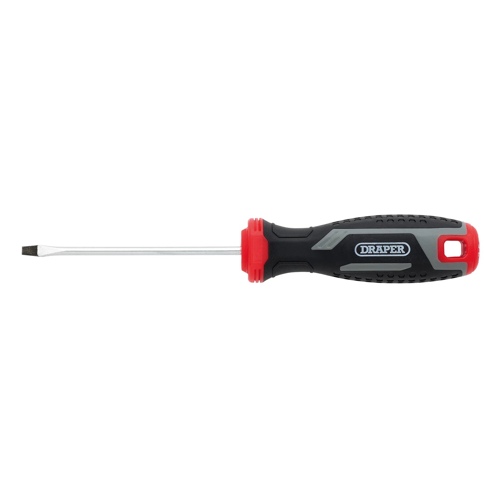 Draper Slotted Soft Grip Screwdriver, SL3 x 75mm - 200/SL