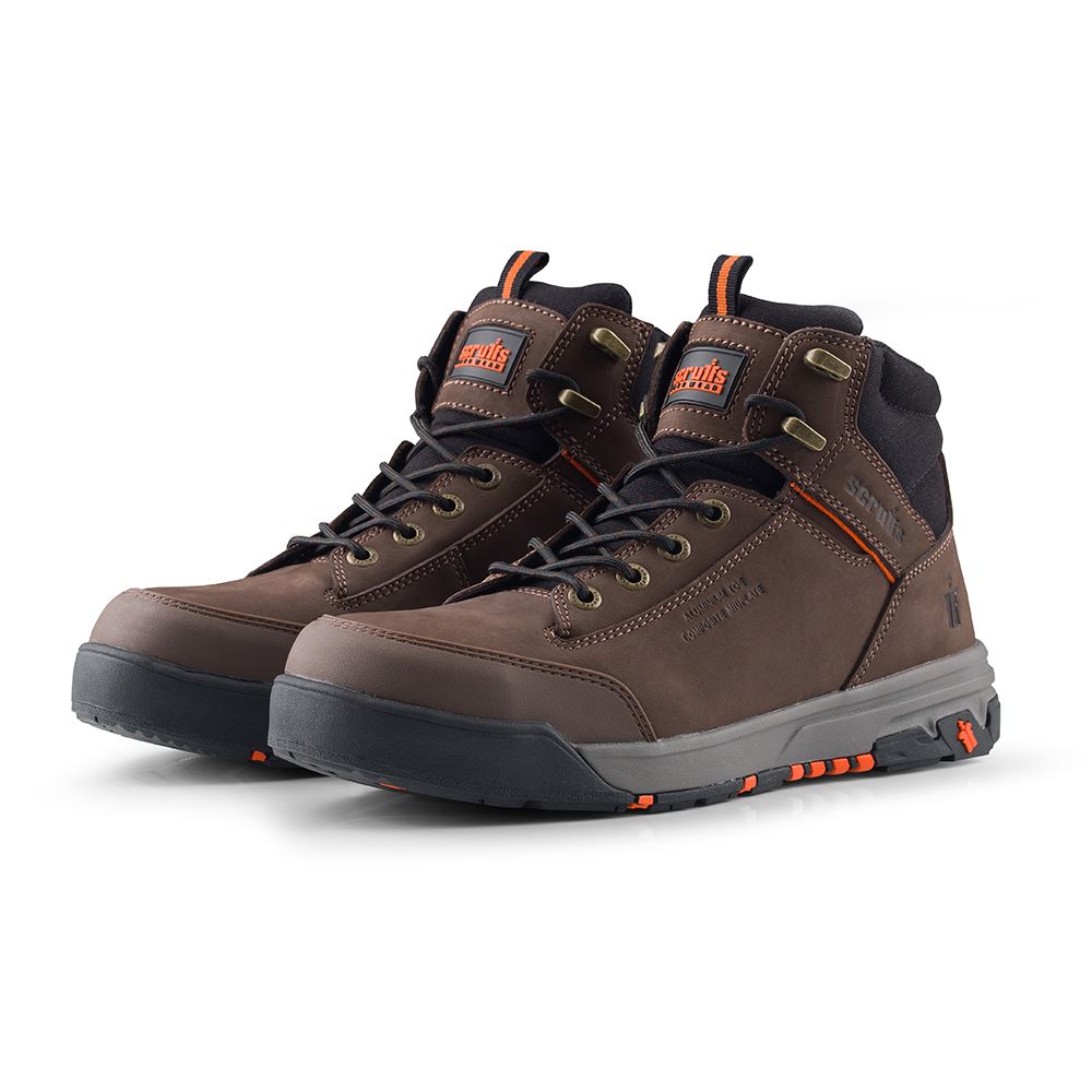 Scruffs Switchback 3 Safety Boots Chocolate Size 10 / 44 T55025