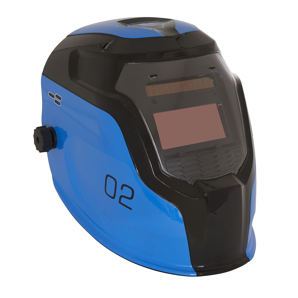 Sealey Auto Darkening Welding Helmet Shade 9-13 Blue PWH2