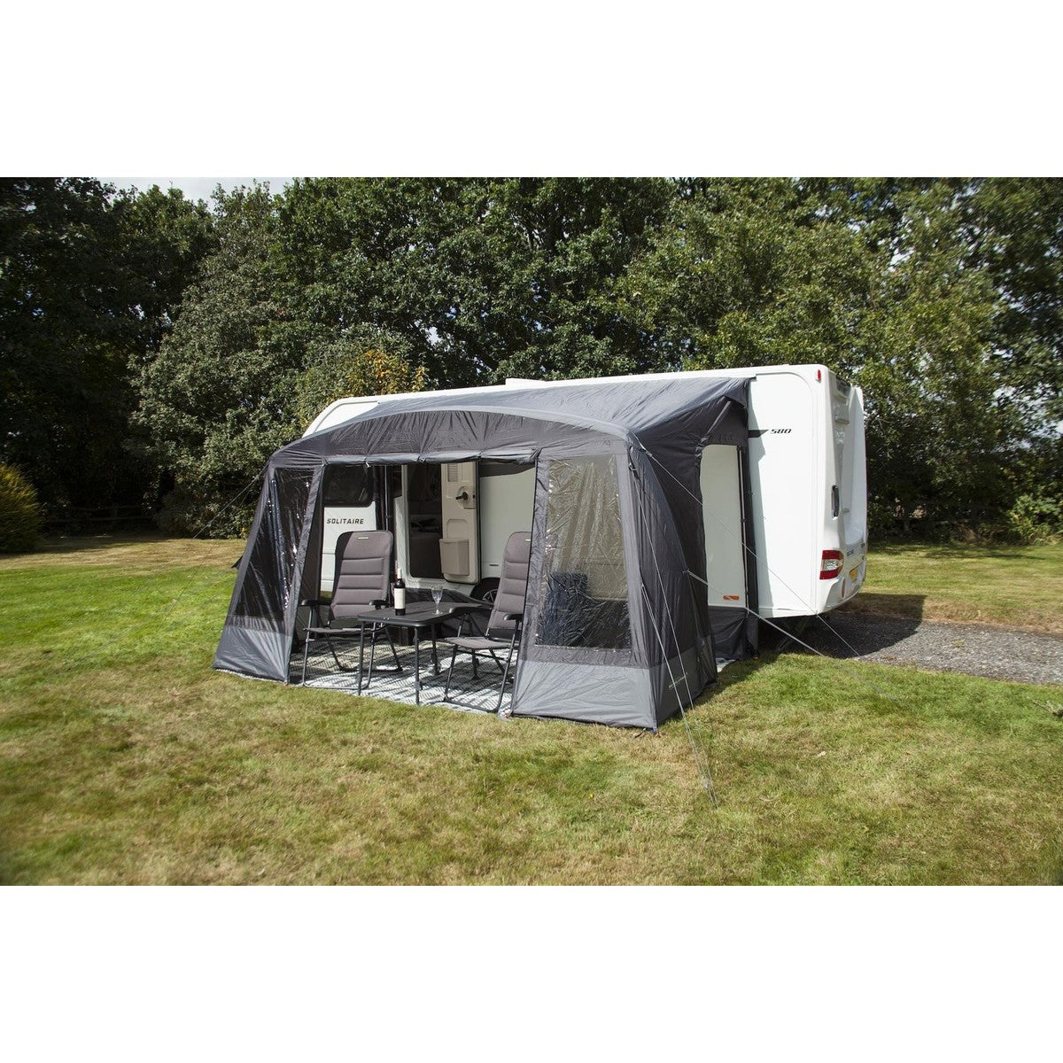 Outdoor Revolution Porchlite 220 Alu-Tech Poled Caravan Porch Awning