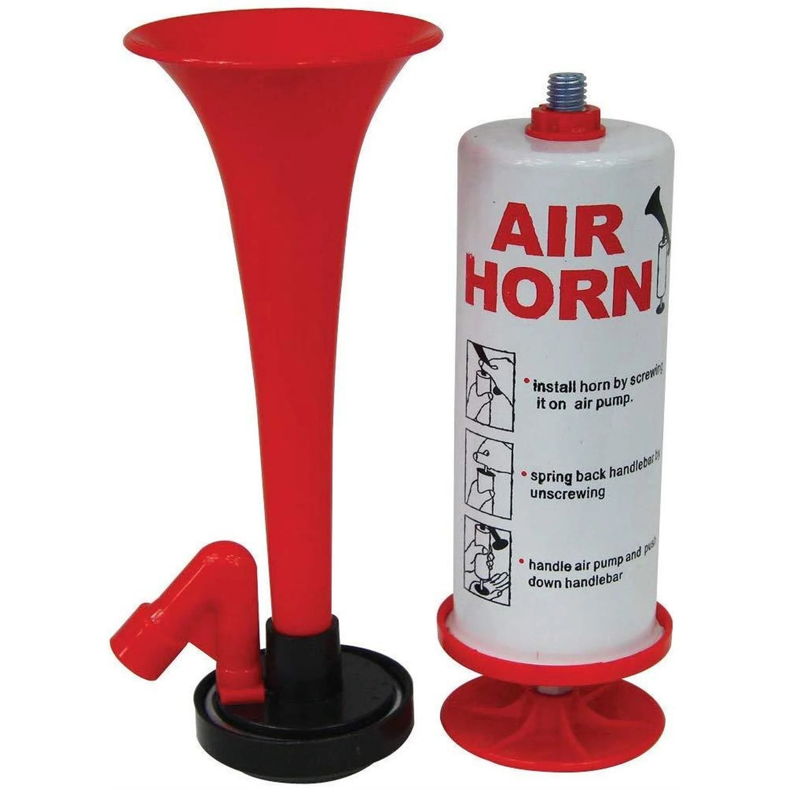 Streetwize Hand Held Non-Gas Sports Events Party Games Air Horn - SWHH